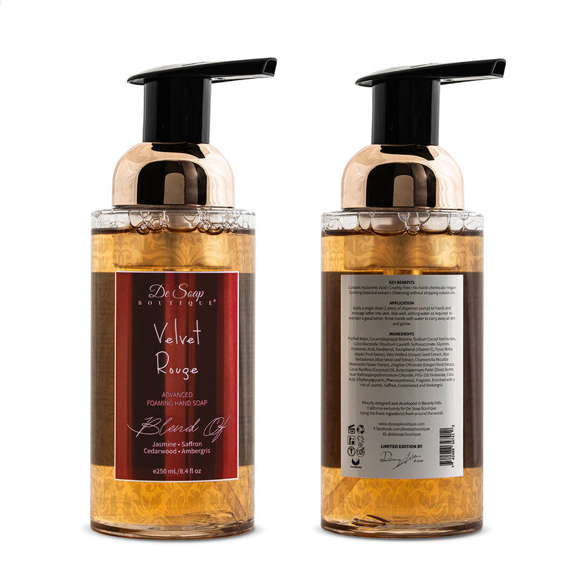 Velvet Rouge Foaming Hand Soap