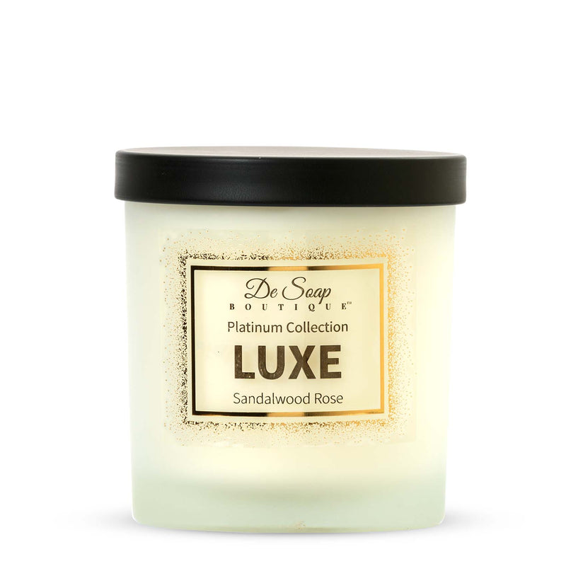 LUXE Sandalwood Oud Rose & Intense Candle